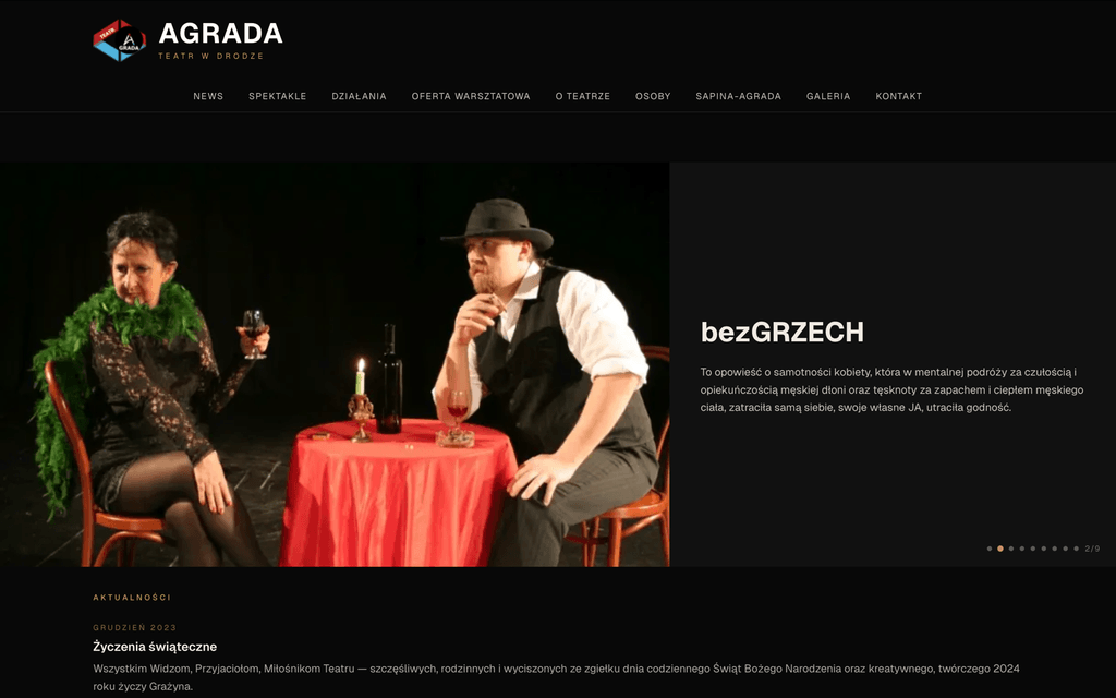 Agrada — Teatr w Drodze — screenshot